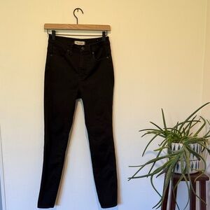 Madewell Women's Black Skinny Jeans